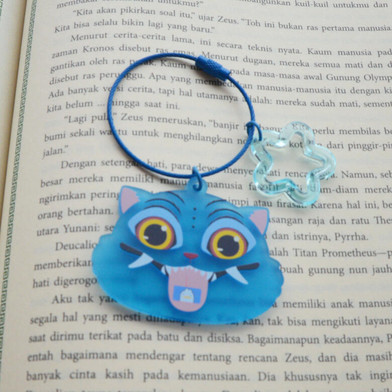 Derpy Frosted Keychain